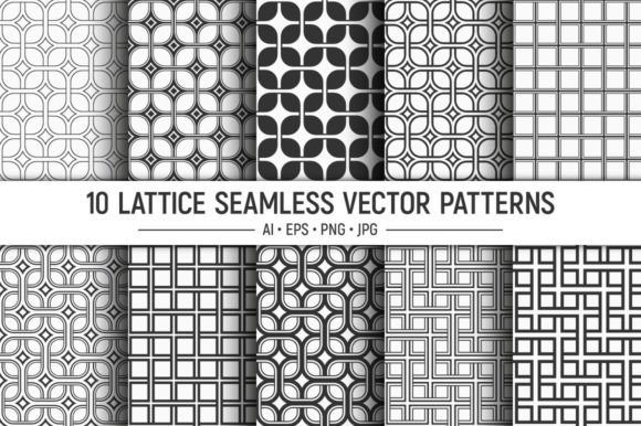 Download 10 Decorative Seamless Vector Patterns - Vector patterns Collection