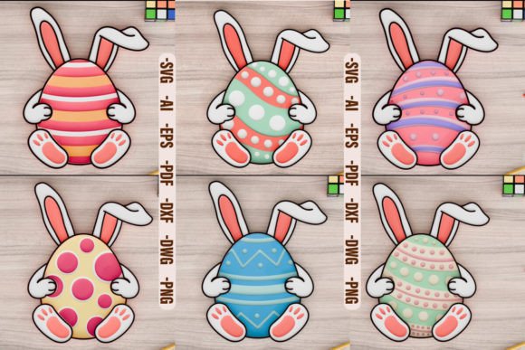 Download Easter Egg 3d SVG Laser Crafting BUNDLE - 3d svg Collection